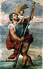 Titian Saint Christopher painting